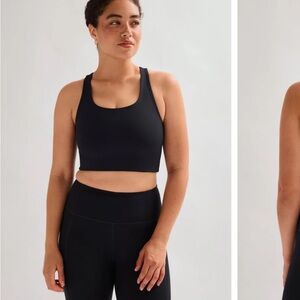 Paloma Racerback Bra in Black